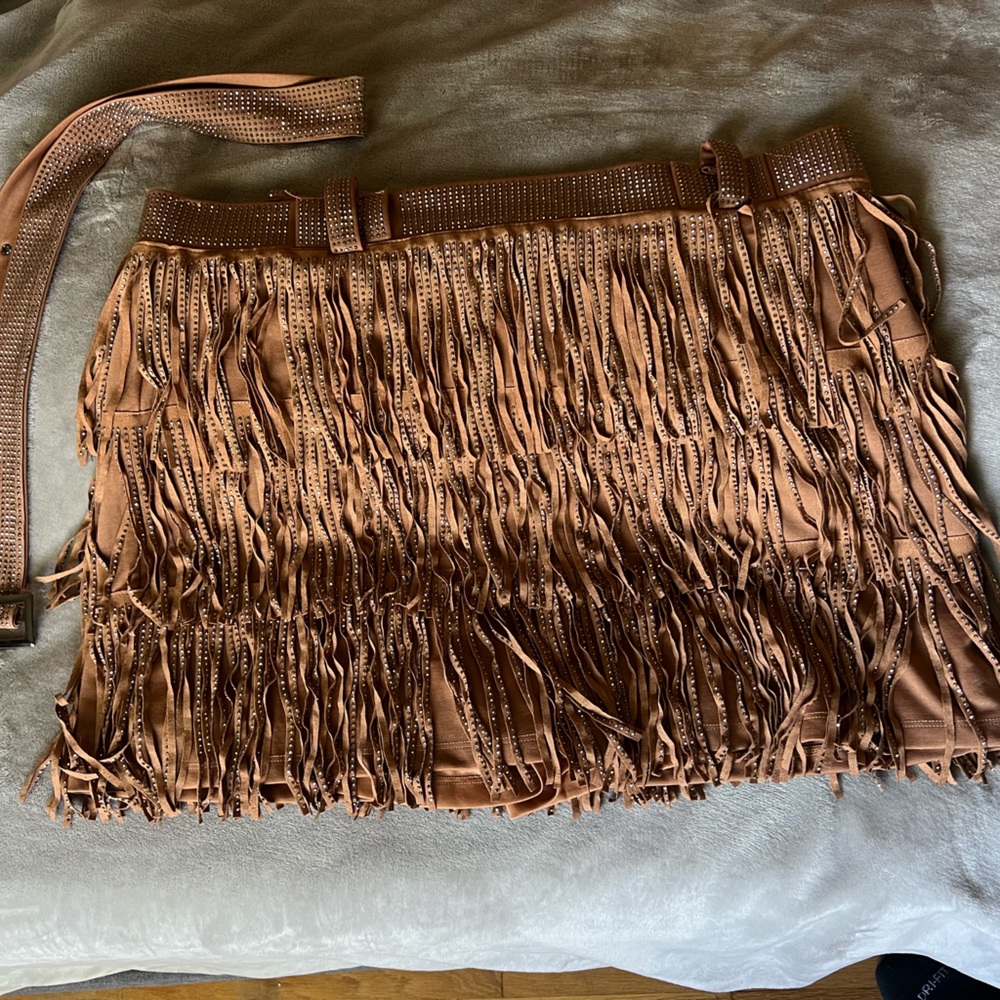 Crystal Fringe Skort!
